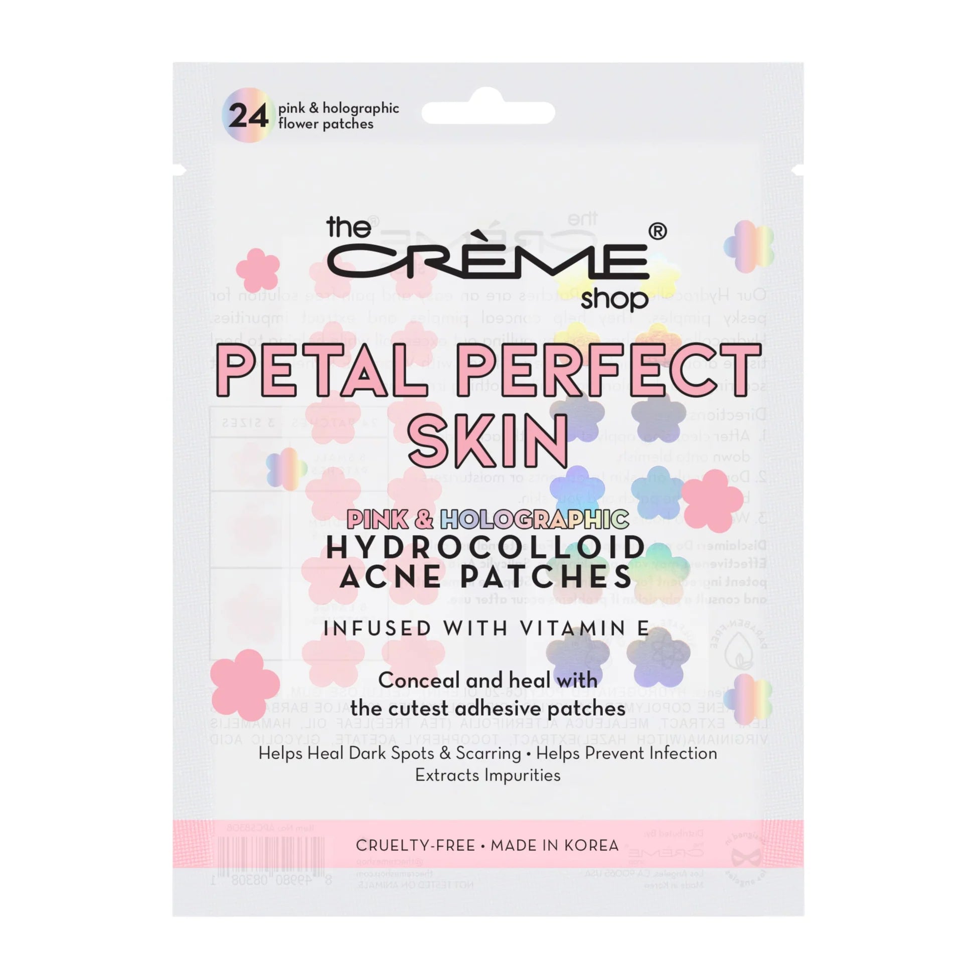 The Creme Shop Petal Perfect Skin Hydrocolloid Acne Patches