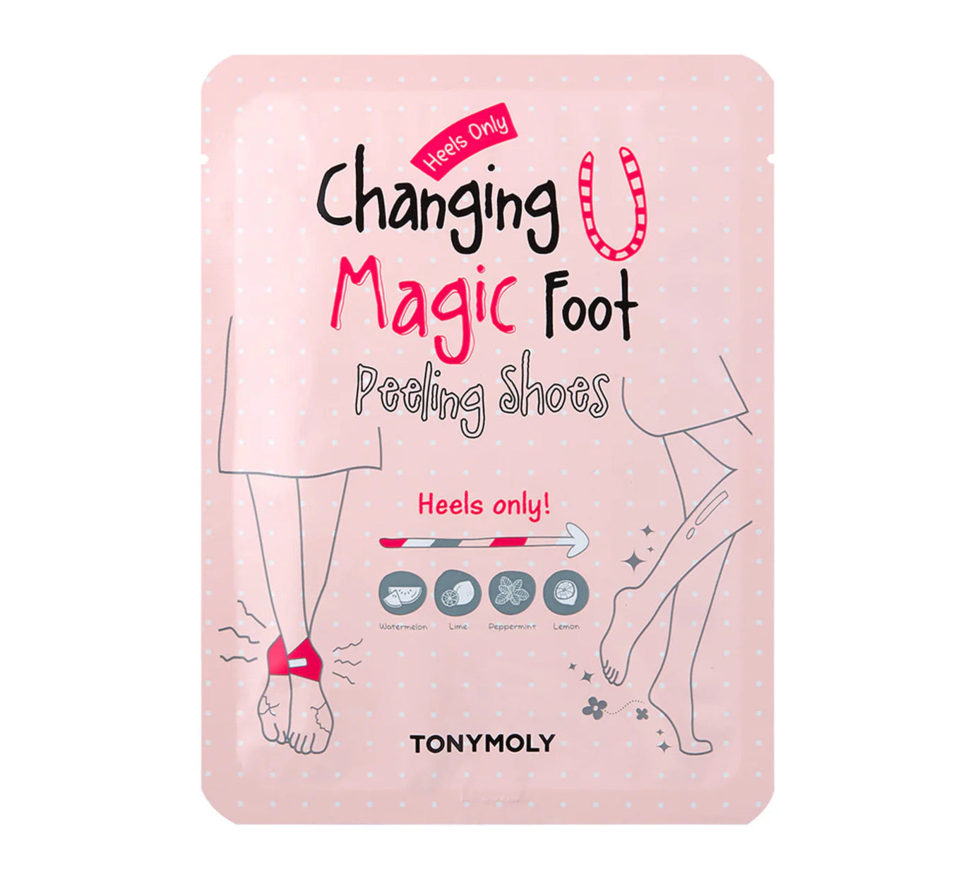 Tonymoly Changing U Magic Heel Peeling Shoes