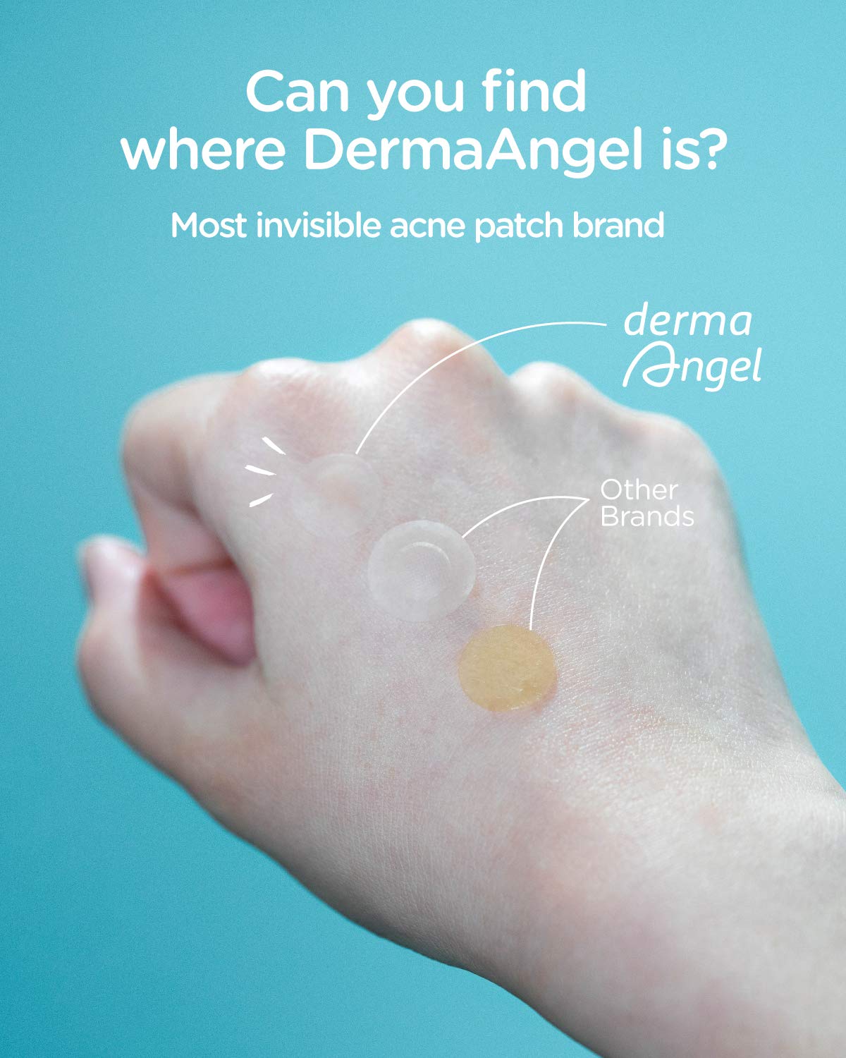 DermaAngel Ultra Invisible Acne Pimple Patch Value Pack