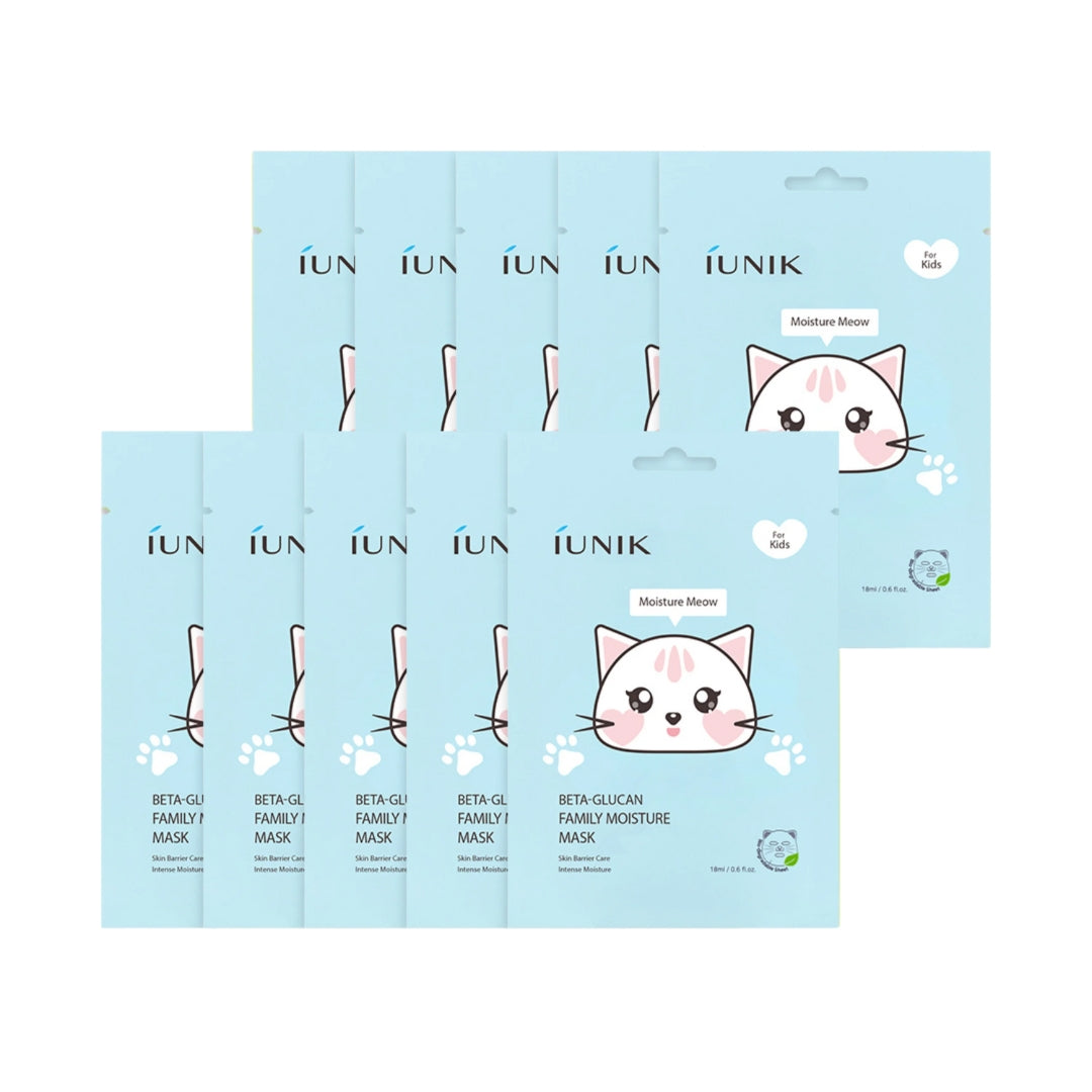iUNIK Beta Glucan Family Moisture Mask For Kids