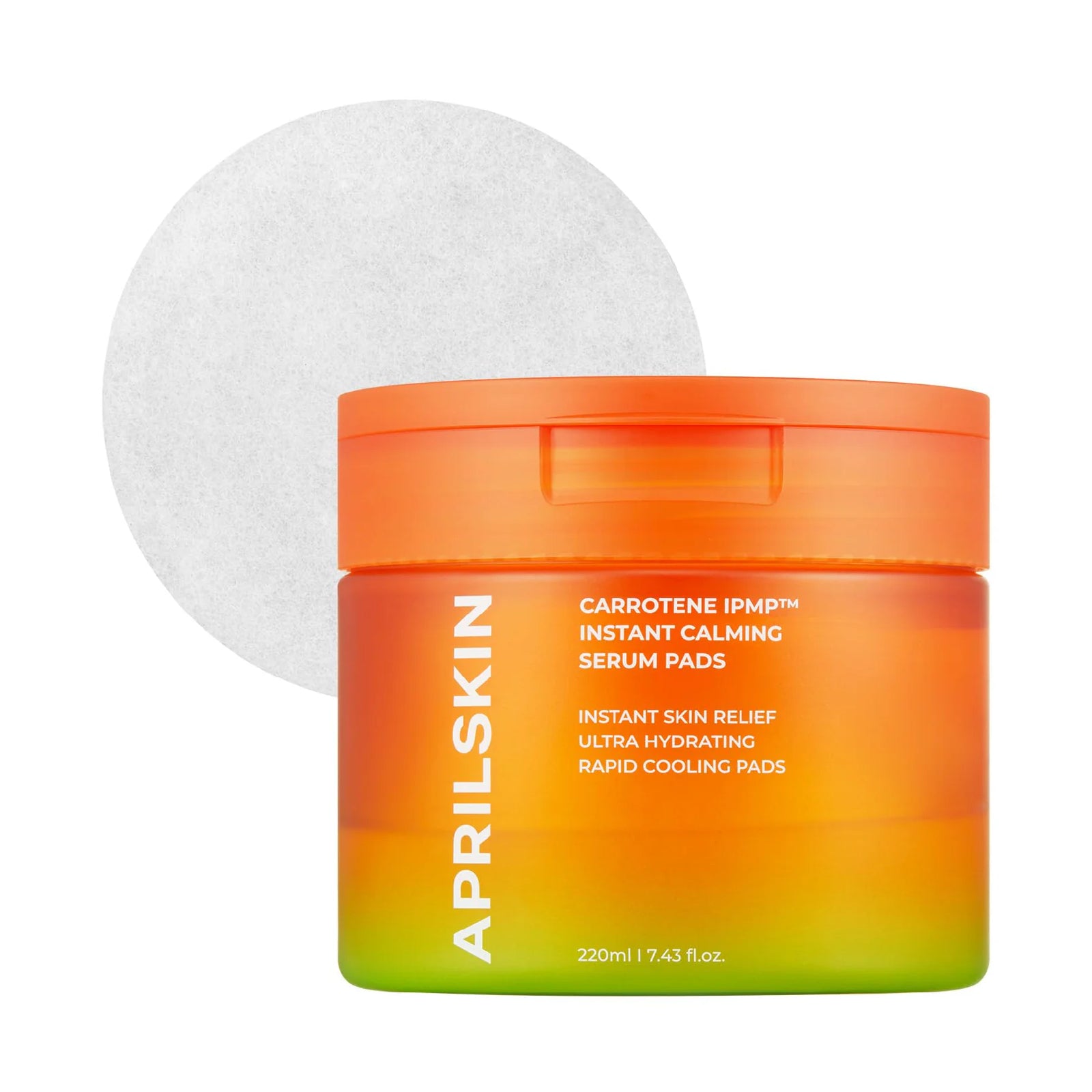 Aprilskin Carrotene IPMP Instant Calming Serum Pad