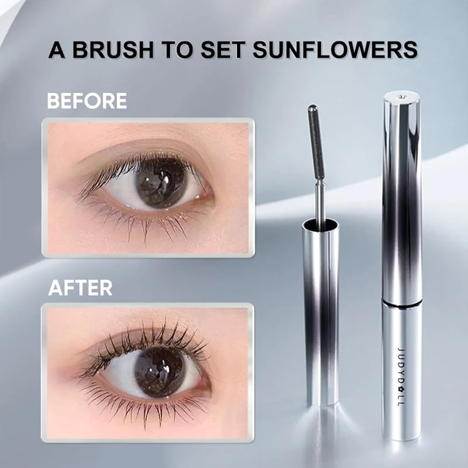 Judydoll 3D Curling Eyelash Iron Mascara Curly 01 Black