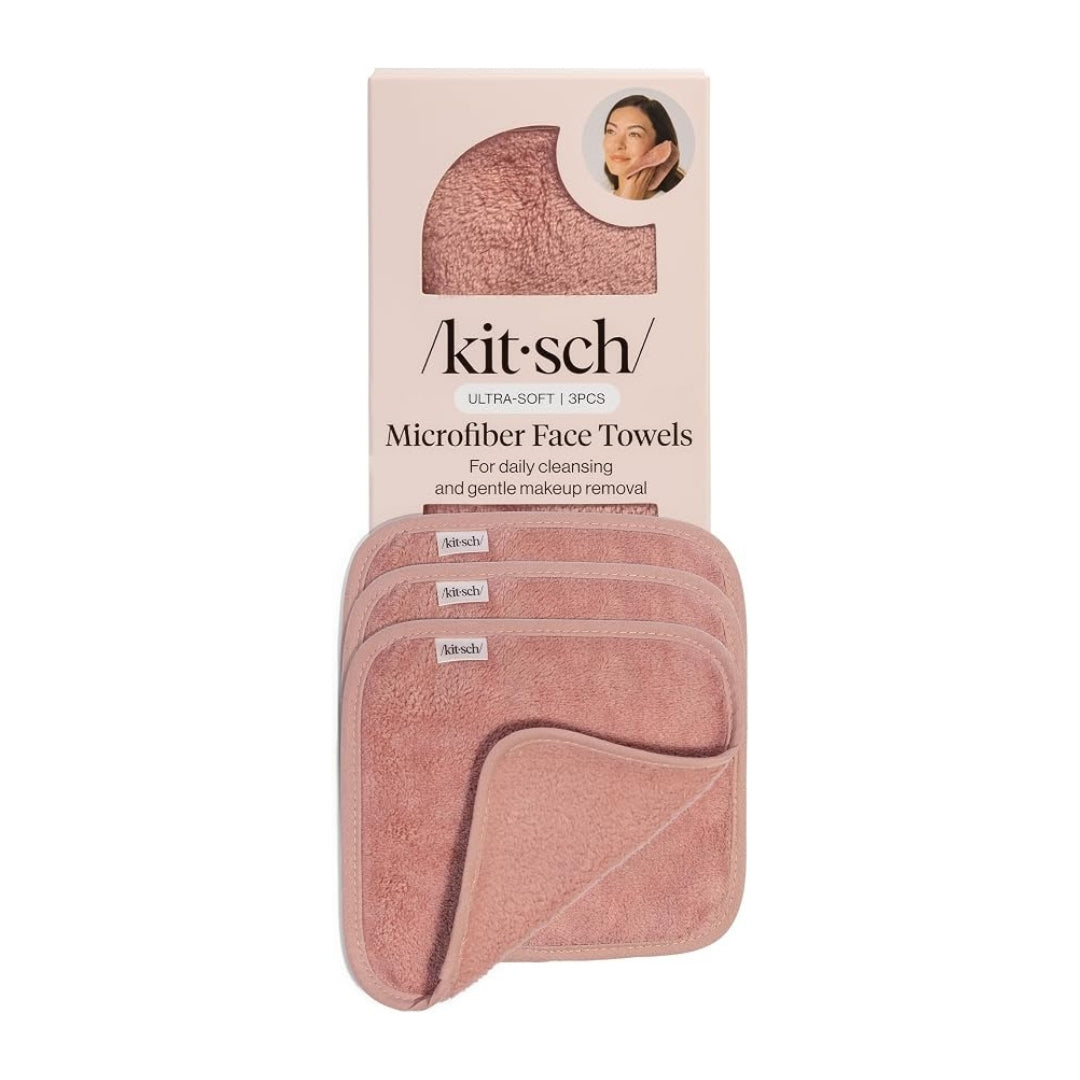 kitsch Microfiber Face Towels
