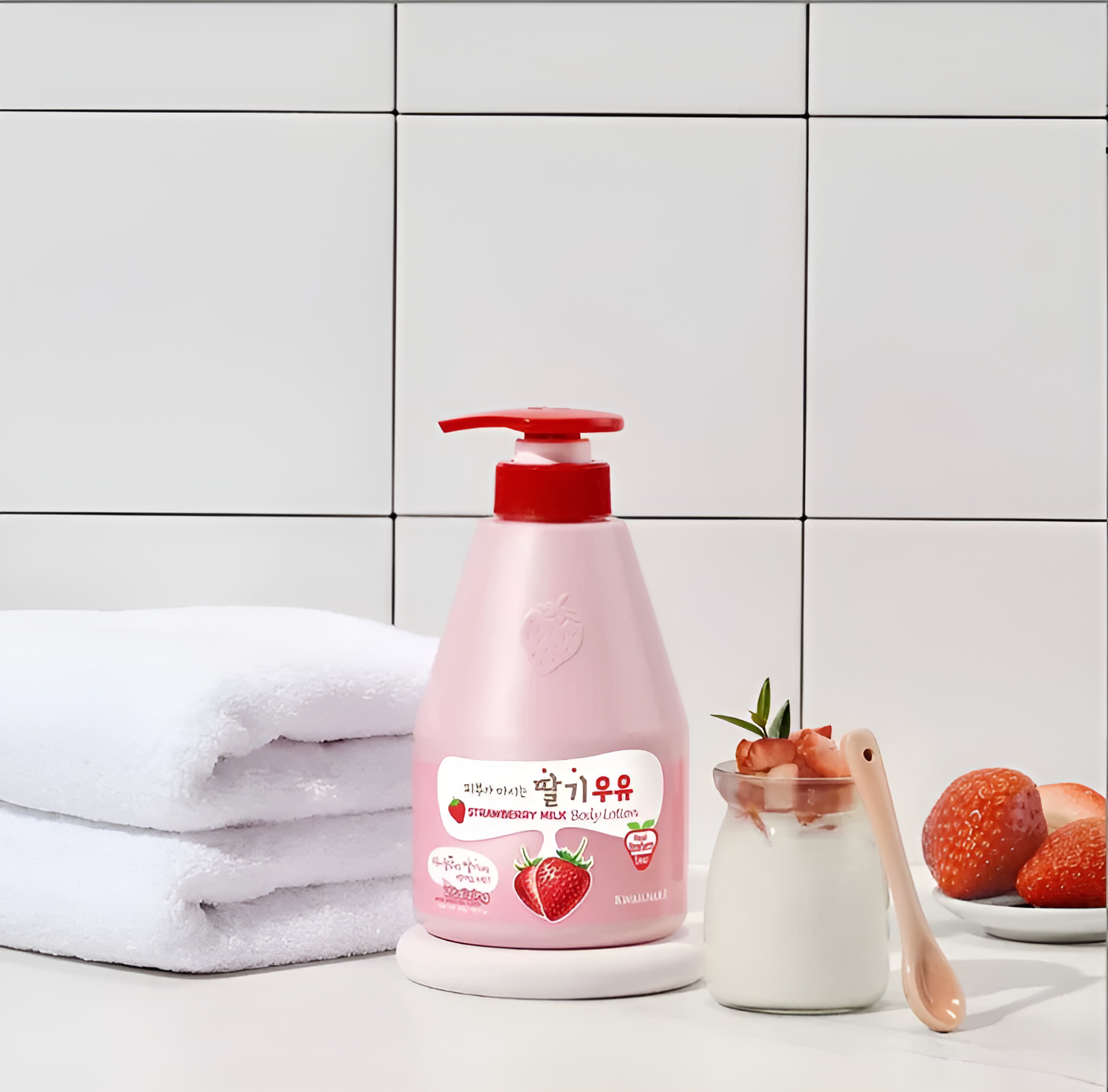 Kwailnara Strawberry Milk Body Lotion