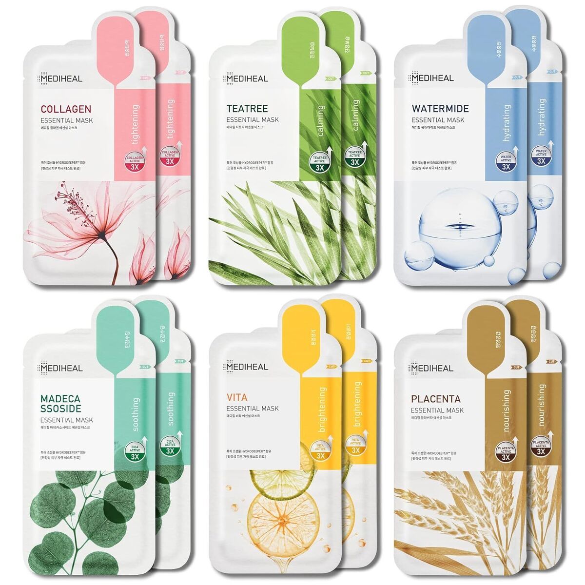 Mediheal Essential Sheet Mask Set