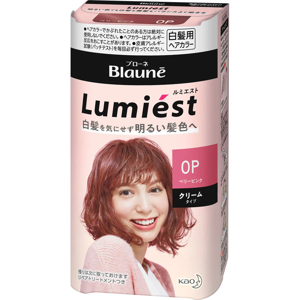 Kao Blaune Lumiest Hair Color 0P Berry Pink