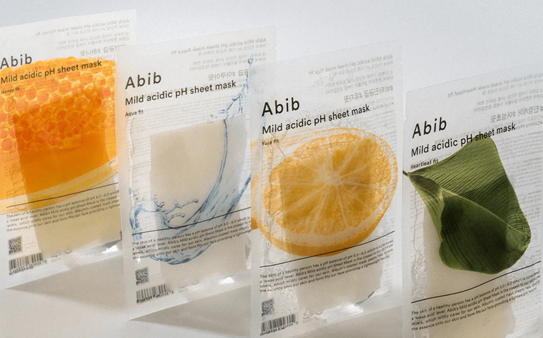 Abib Mild Acidic pH Soothing Masks Set