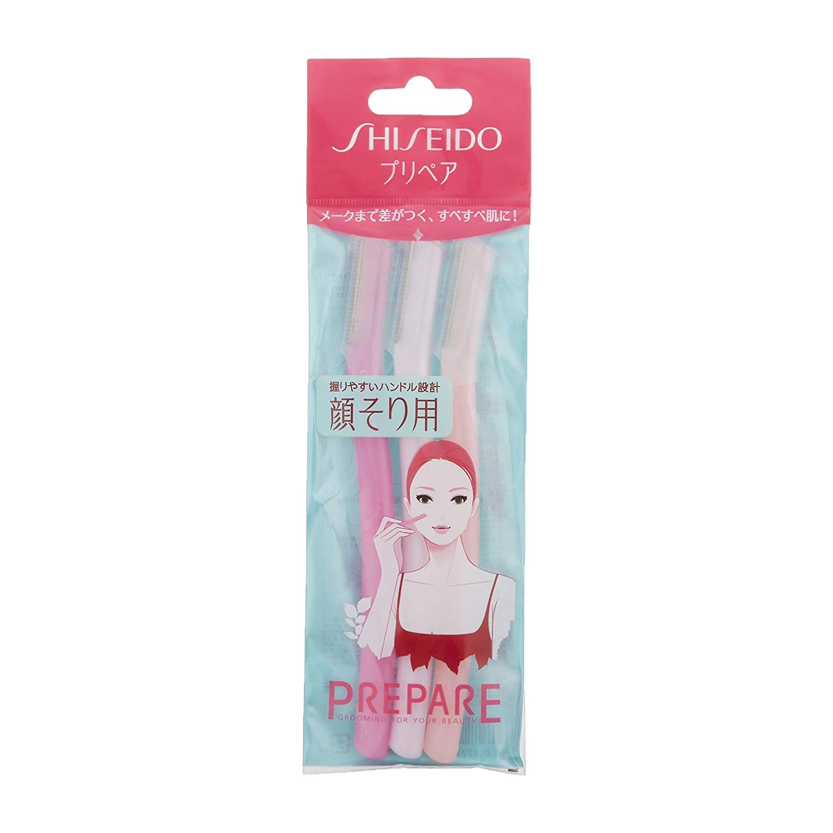 Shiseido FT Prepare Facial Razor L 3pc Beauty Shiseido   