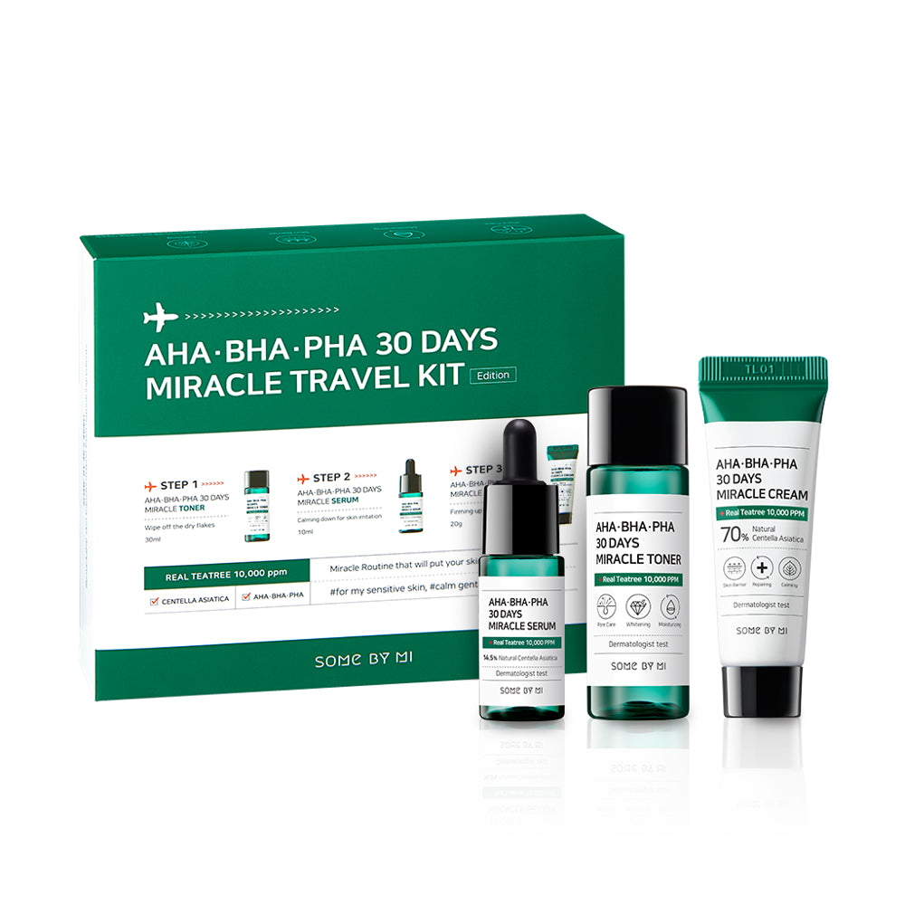 Some By Mi AHA.BHA.PHA 30 Days Miracle Travel Kit Beauty SOME BY MI   