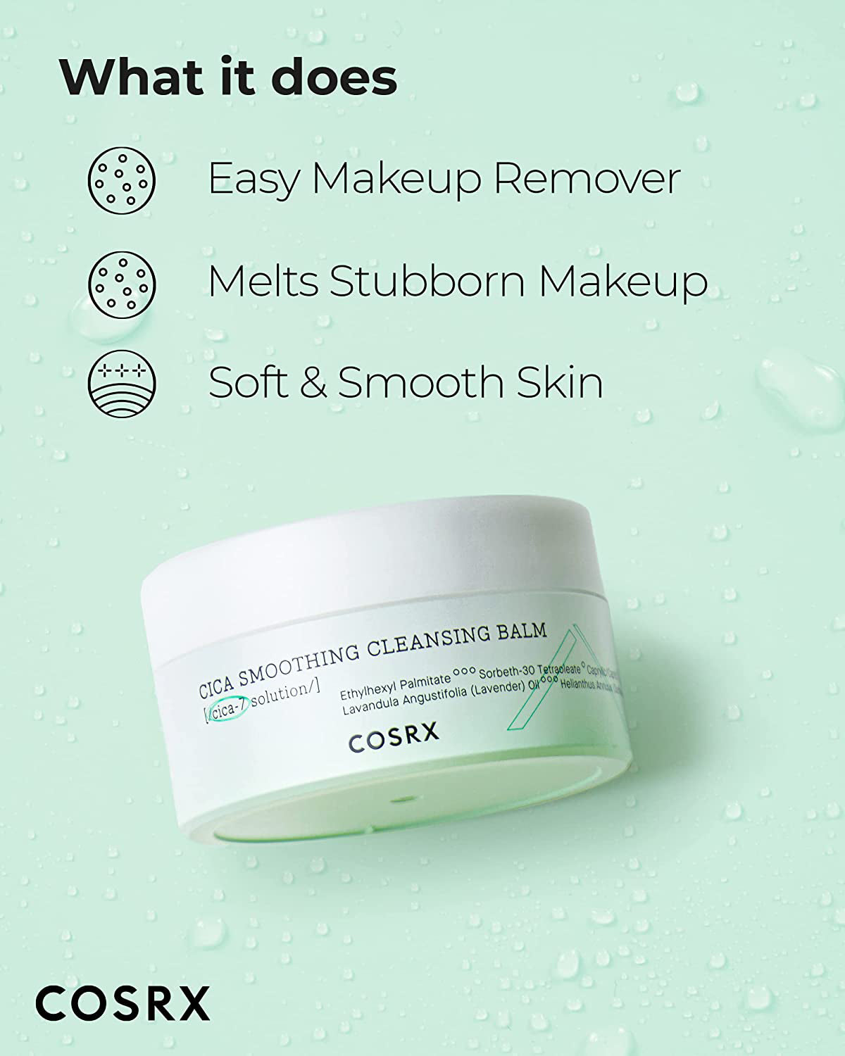 Cosrx Cica Smoothing Cleansing Balm Beauty Cosrx   