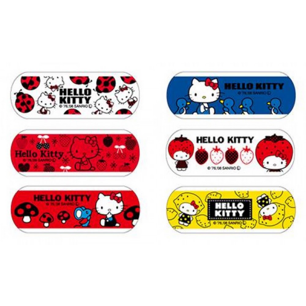 Nichiban Careleaves Waterproof Bandage Hello Kitty Lifestyle Nichiban   