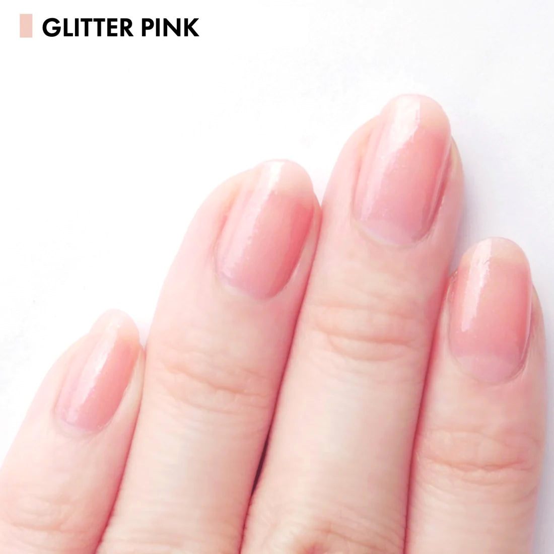 HOMEI 12 Free Nail Hardener Glitter Pink Nail Polishes Homei   
