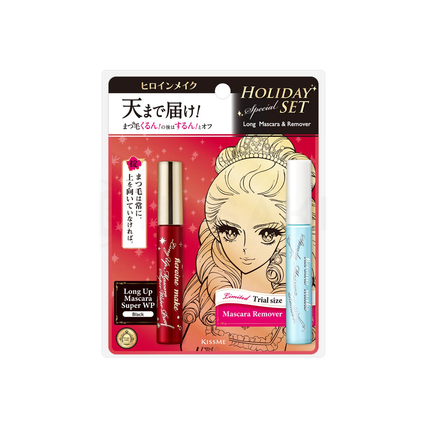 KissMe Heroine Make Long Up Mascara SWP #01 + Speedy Mascara Remover (Mini) Beauty Isehan   