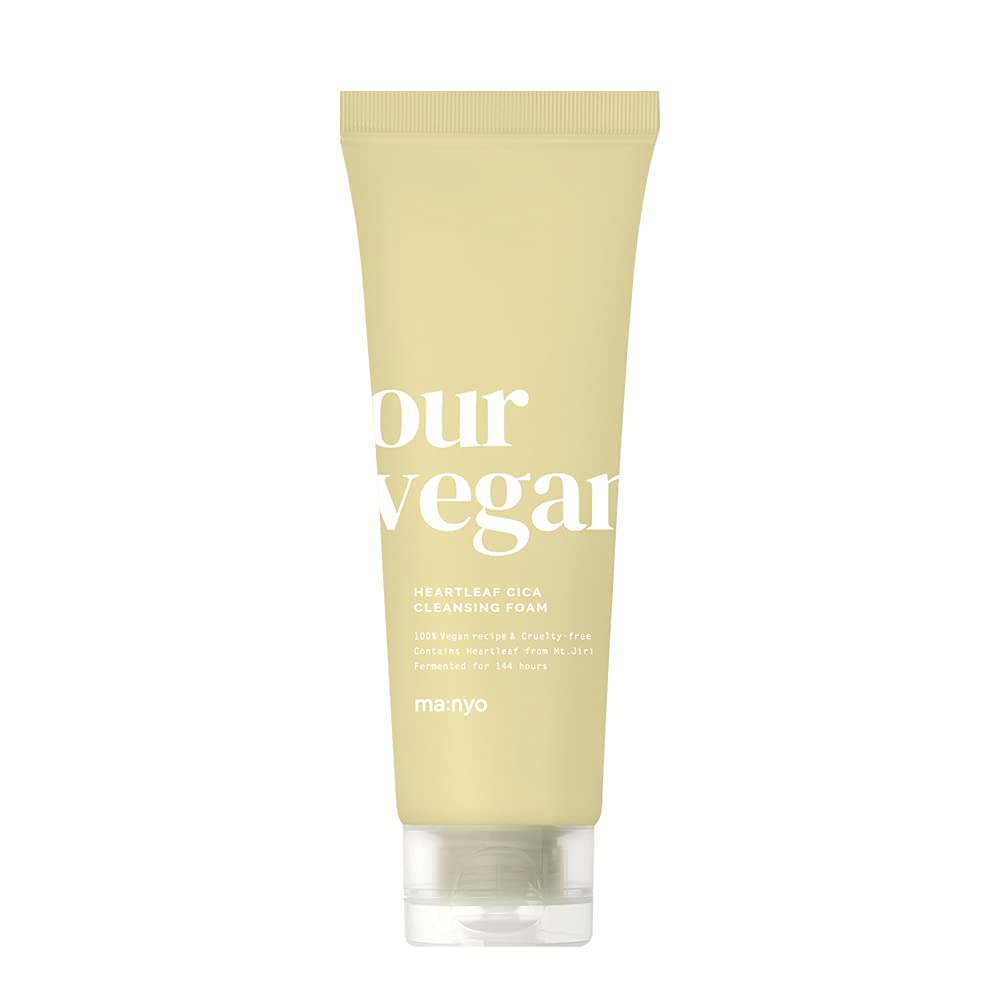 Manyo Factory Our Vegan Heartleaf Cica Cleansing Foam Beauty Manyo Factory   