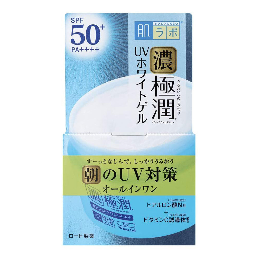 Rohto Hada Labo Koi Gokujyun White Gel UV SPF50+ Beauty Rohto   