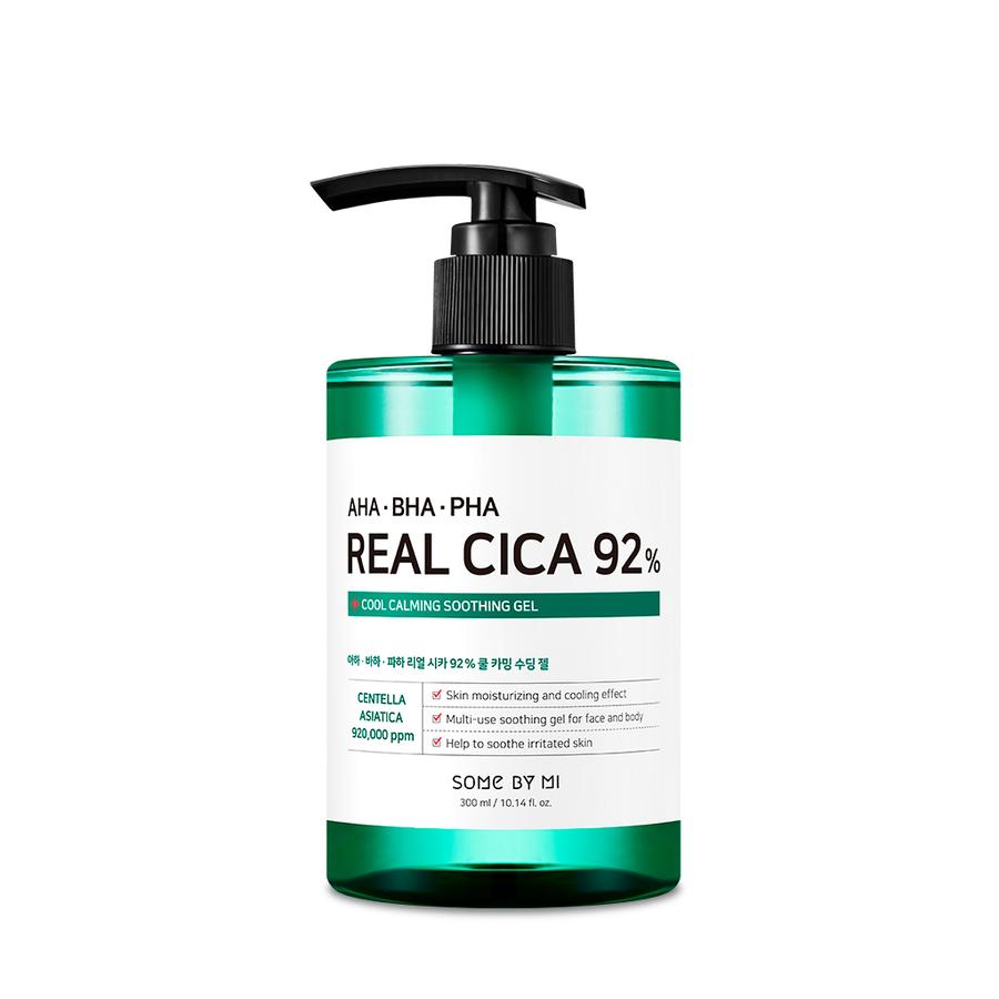 Some By Mi AHA BHA PHA Real Cica 92% Cool Calming Soothing Gel Beauty SOME BY MI   